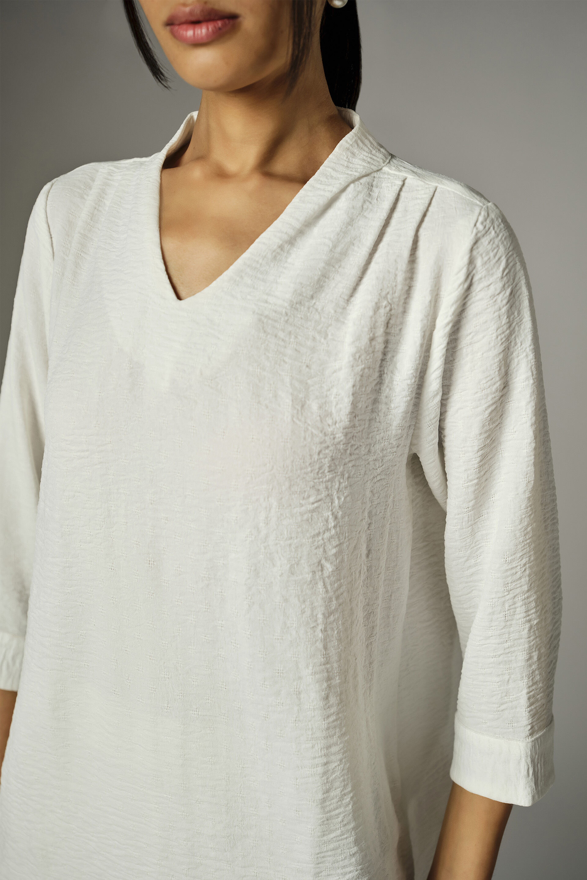 Nerra Crisp White Top, White, image 4